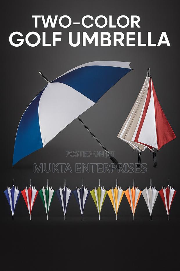 Two-Color Golf Umbrella - main view