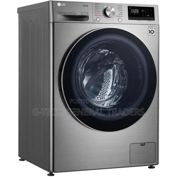 Lg 10kg Washer 7kg Dryer Front Loader Fully Automatic Washing Machine - main view