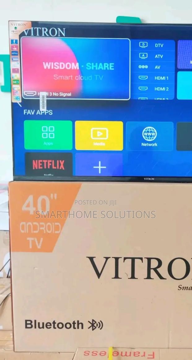 With Bluetooth - Vitron1 40inch Smart Tv - thumbnail 3