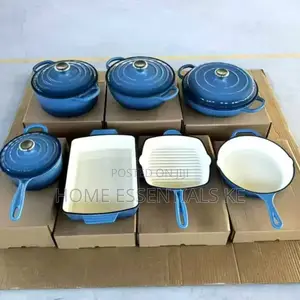11pc Cookware Set-Enamel Cast Iron Set