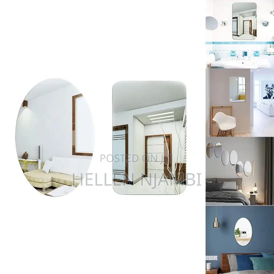 Stylish Peel Stick Mirror