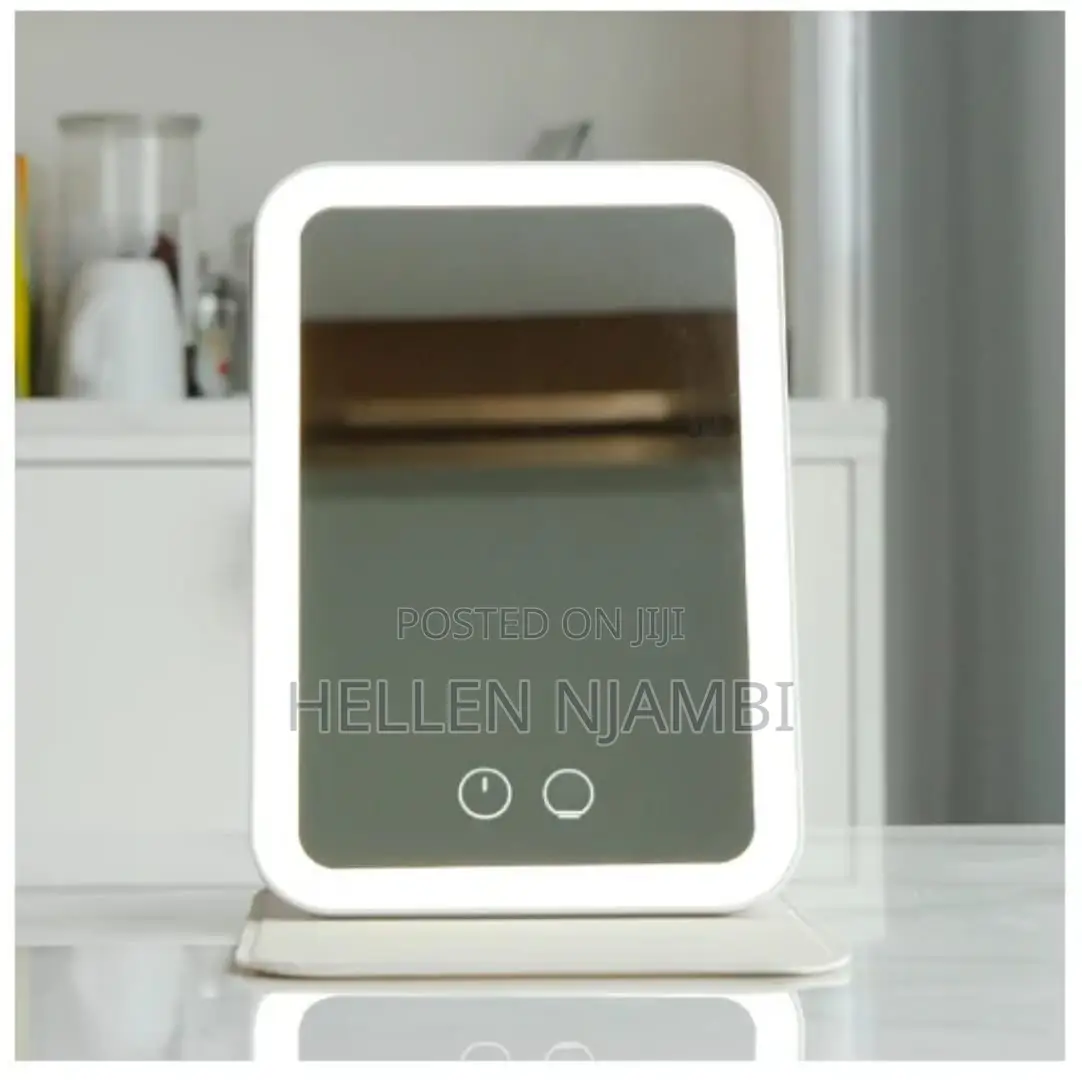 Rechargeable Led Travel Makeup Mirror – Portable Dimmable