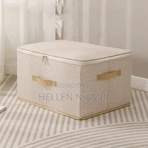 Collapsible Zipper Storage Box Size:45*30*30cm