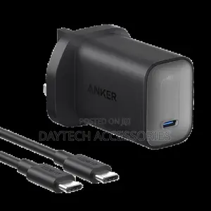 Anker Nano Charger 100w With 6ft Usb-C Cable - Black.