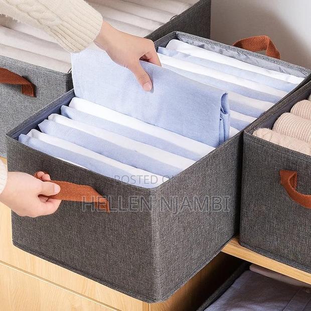 Collapsible Closet Organizer With Cover - thumbnail 2