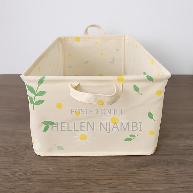 Floral Daisy Print Closet Organizer Size 47*28*20cm