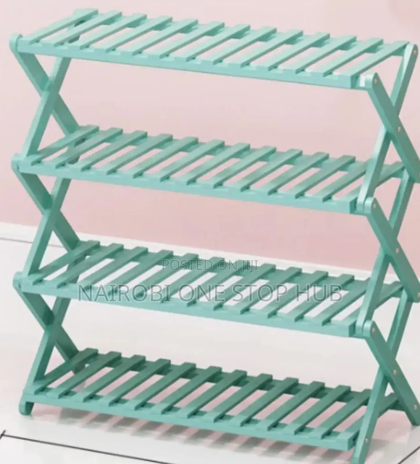 Modern Foldable Bamboo Shoe Organizer