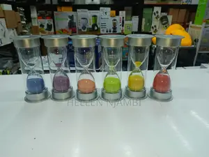 60min Silver Cover Decorative Hour Glass