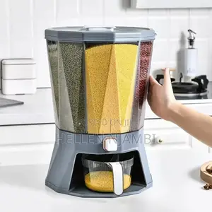 4 Point Partitioned Cereal Container