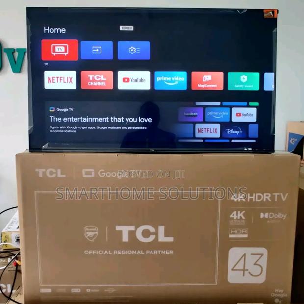 Tcl 43 Inch Smart 4k Google Tv 43v6c