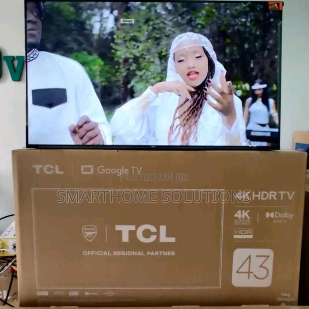 Tcl 43”Inches 43v6c Hdr Google Frameless Tv