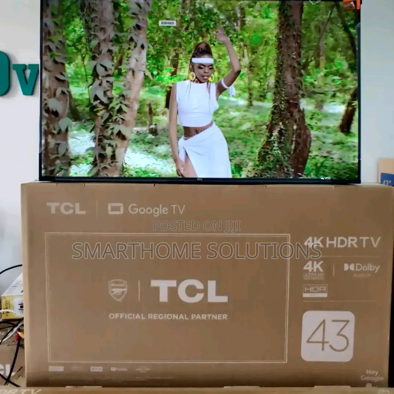Tcl 43′′ V6c (New 2025) Hdr Google Tv – 43v6c