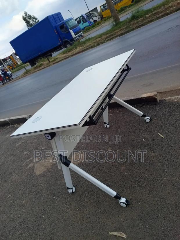 White Training Tables - main view