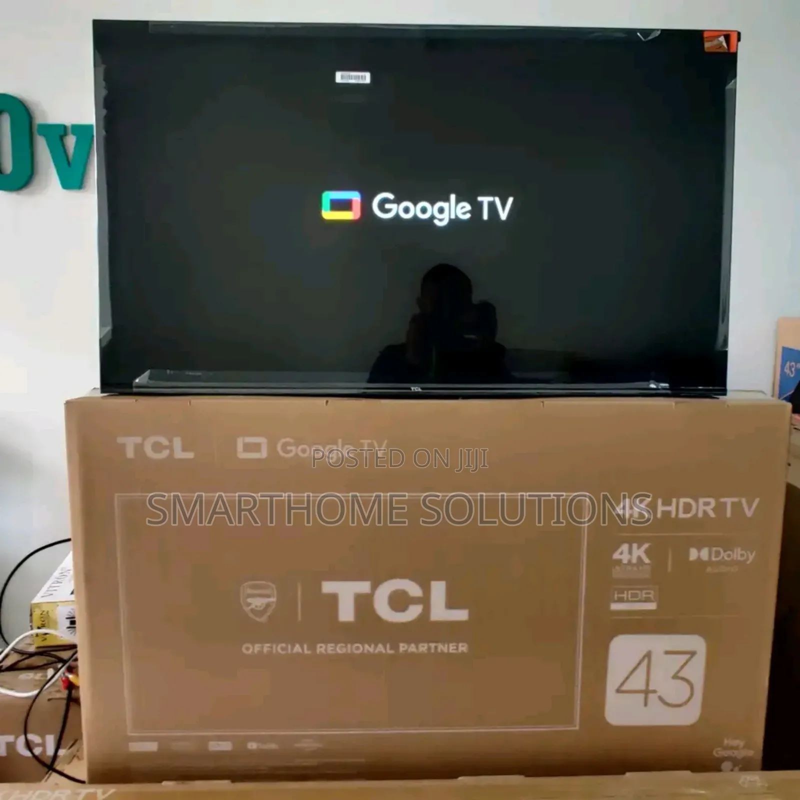 Tcl 43′′ V6c (New 2025) Hdr Google Tv – 43v6c