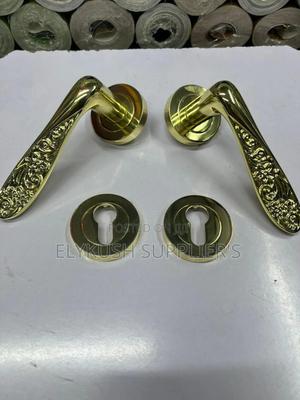 Gold Rose Handle Locks - thumbnail 2