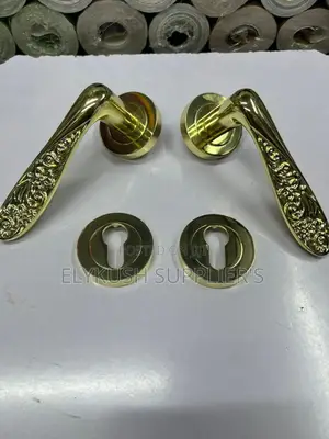 Gold Rose Handle Locks