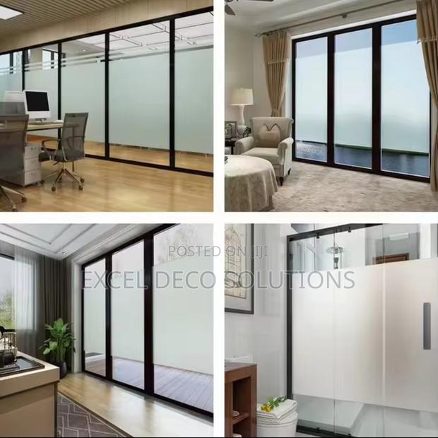 Turn Glass Into Art With Decorative Frosted Films