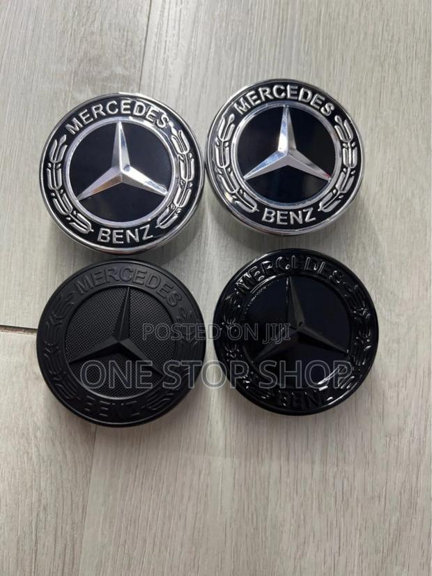 Flat Mercedes Benz Bonnet Star Logo
