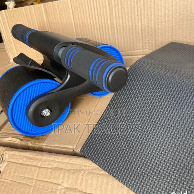 Fitness Ab Roller Coaster Wheel Automatic Rebound Belly Wheel