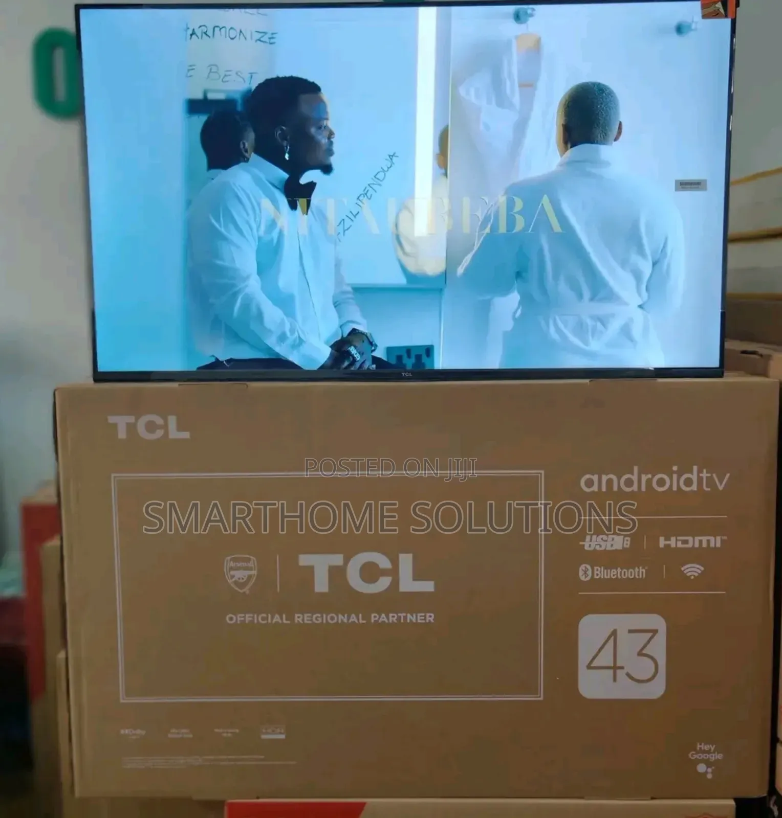 Tcl 43inch Smart Android Tv 1yr Waranty Netflix Youtube