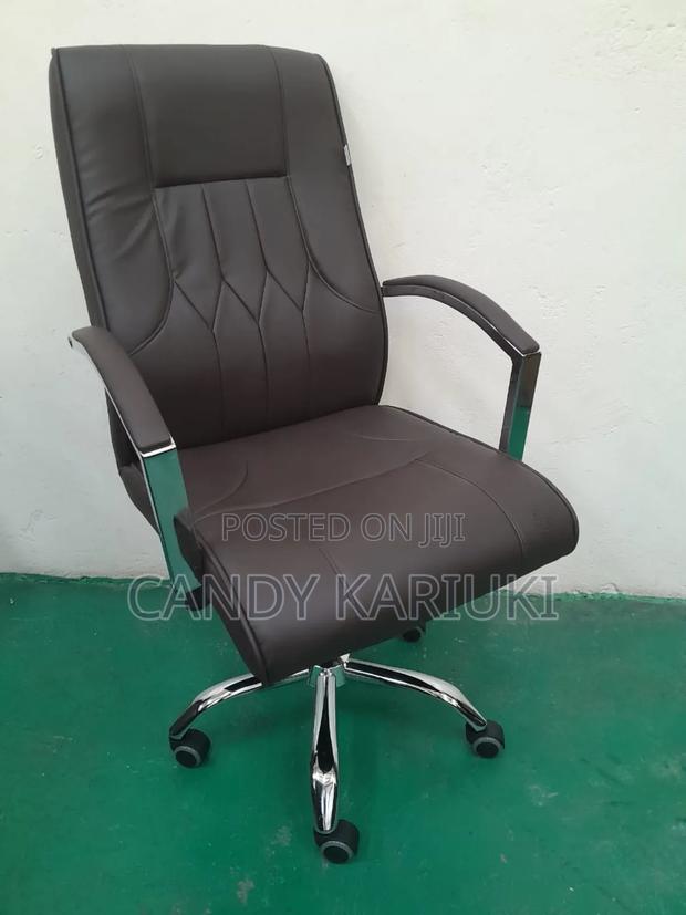 Executive High Back Leather Office Chair