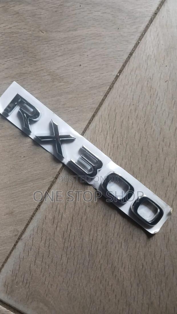 Rx300 Letter Replacement Lexus Badge - main view