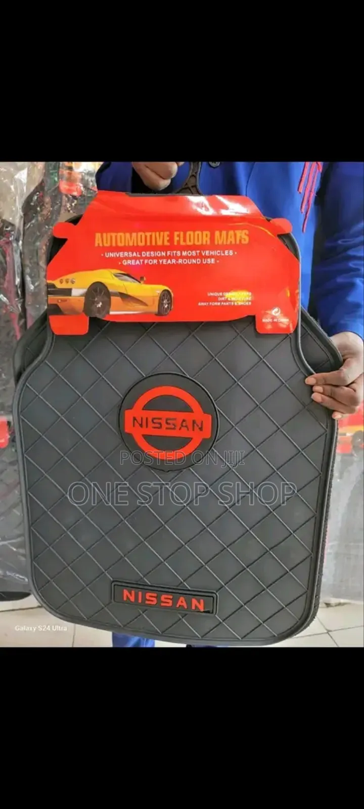 5pc Nissan Rubber Waterproof Floor Mats