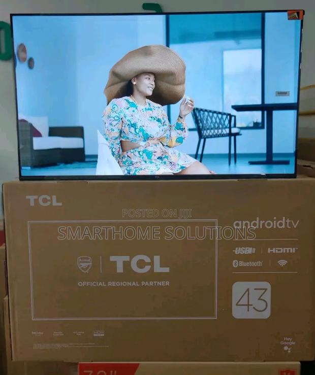 New Tcl 43" Frameless Google Tv With Android Full Hd 1080p