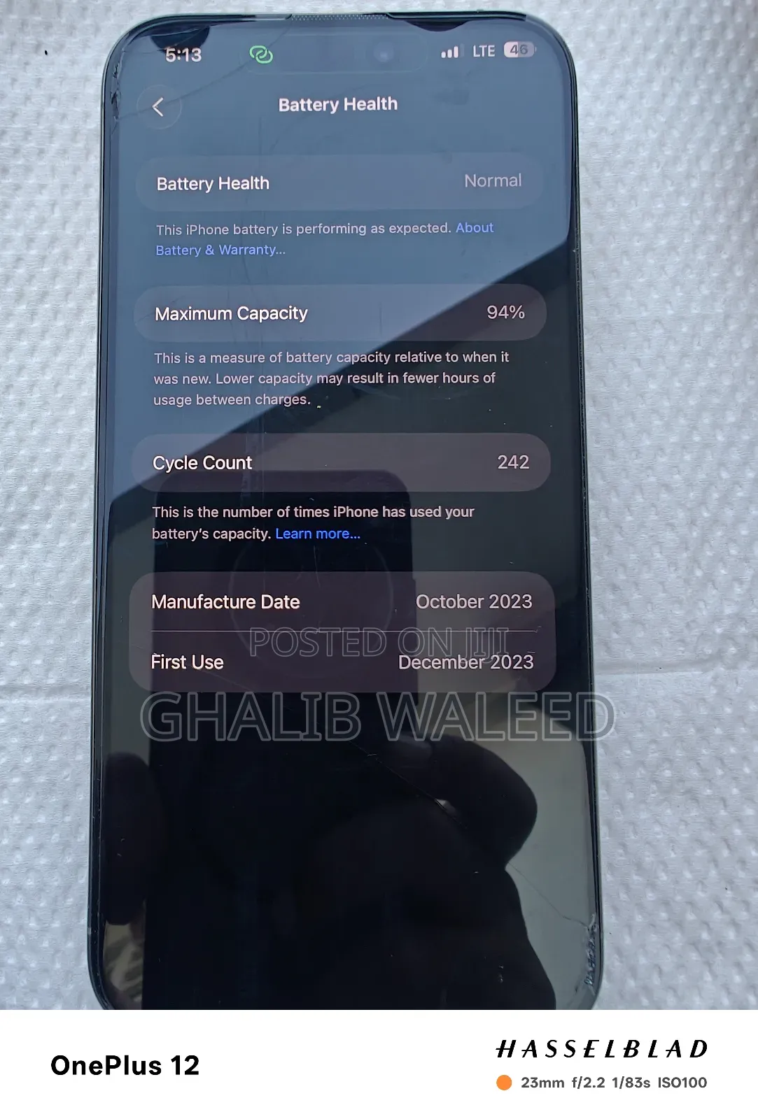 Apple iPhone 15 Pro Max 256 GB Gray