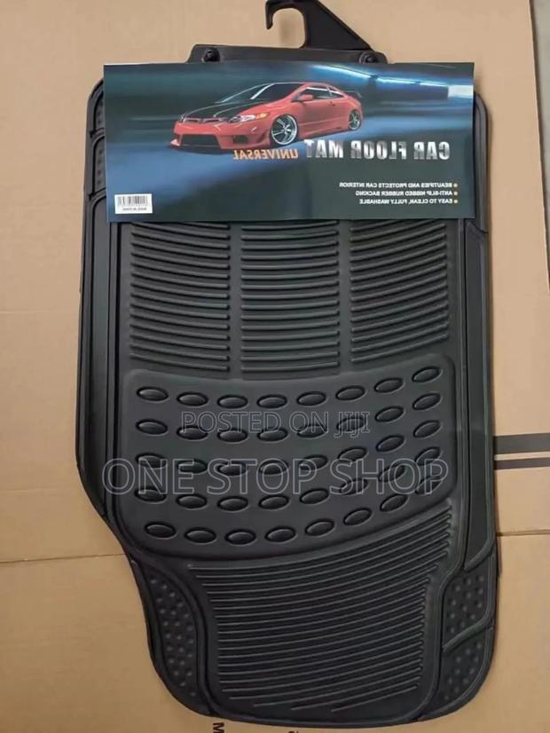 5pc Dotted Car Floor Dust/Waterproof Mats - main view