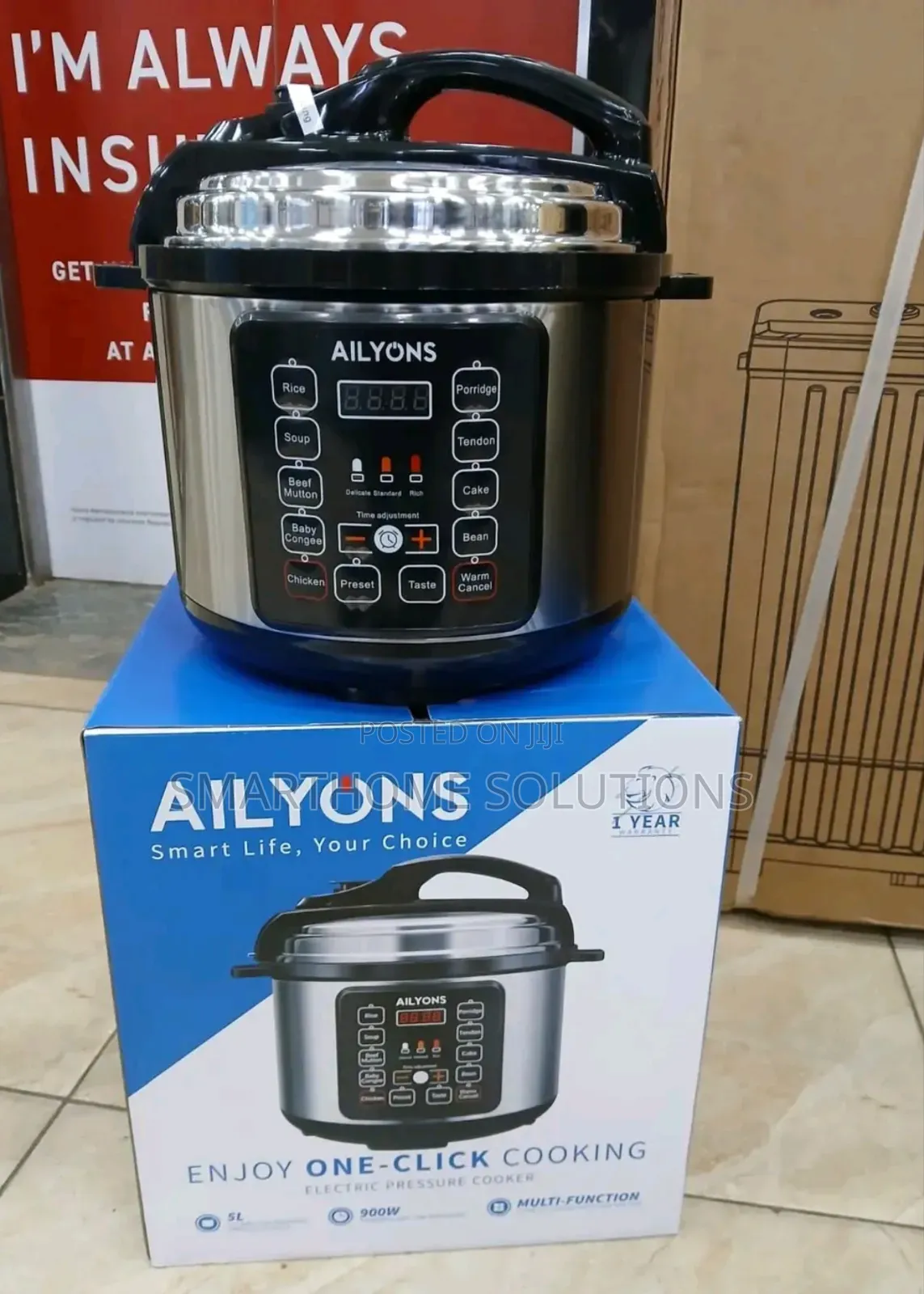 5 Litres Ailyons Pressure Cooker