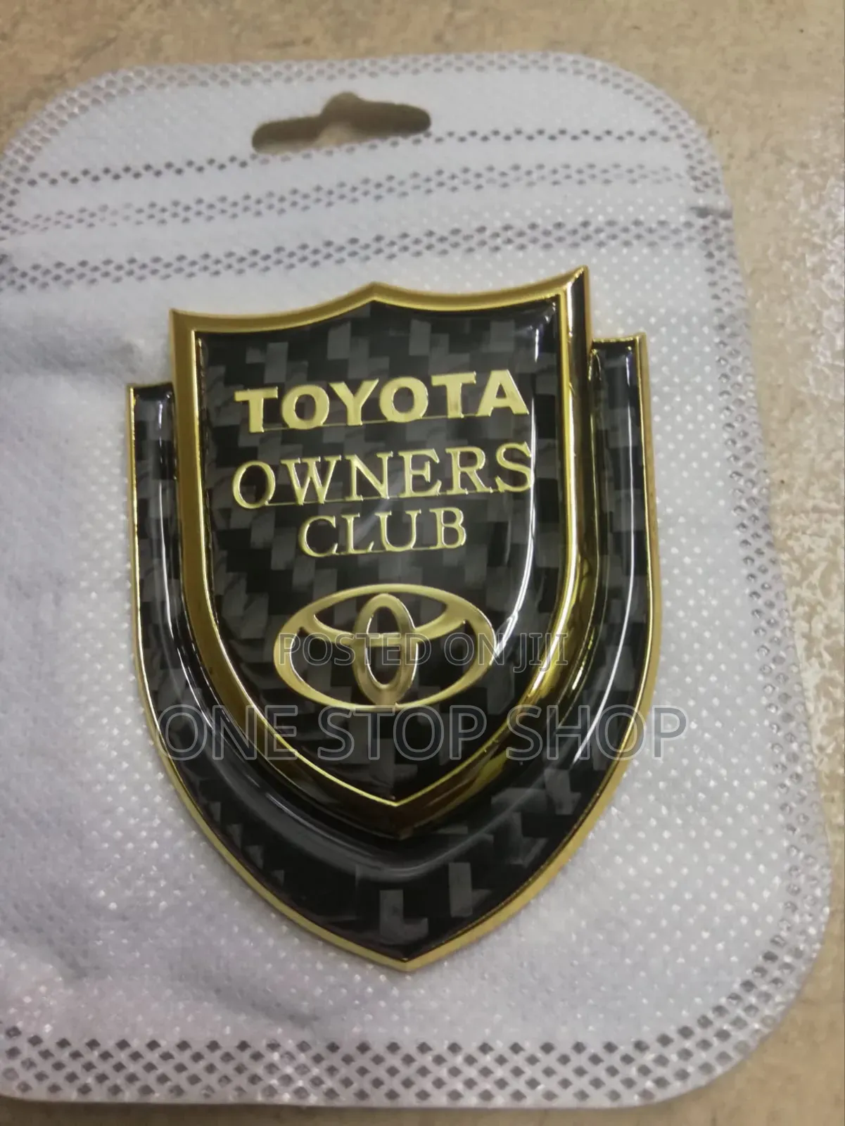 Toyota Owner Club Shield Emblem Sticker