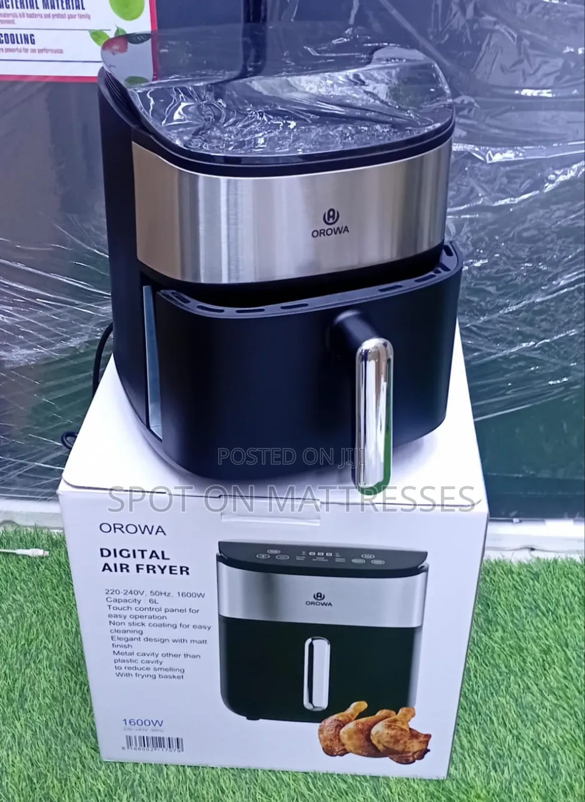 Digital Air Fryer 6 Liters + Free Home Delivery