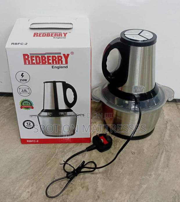 Redberry Food Chopper 2 Liters + Free Delivery.