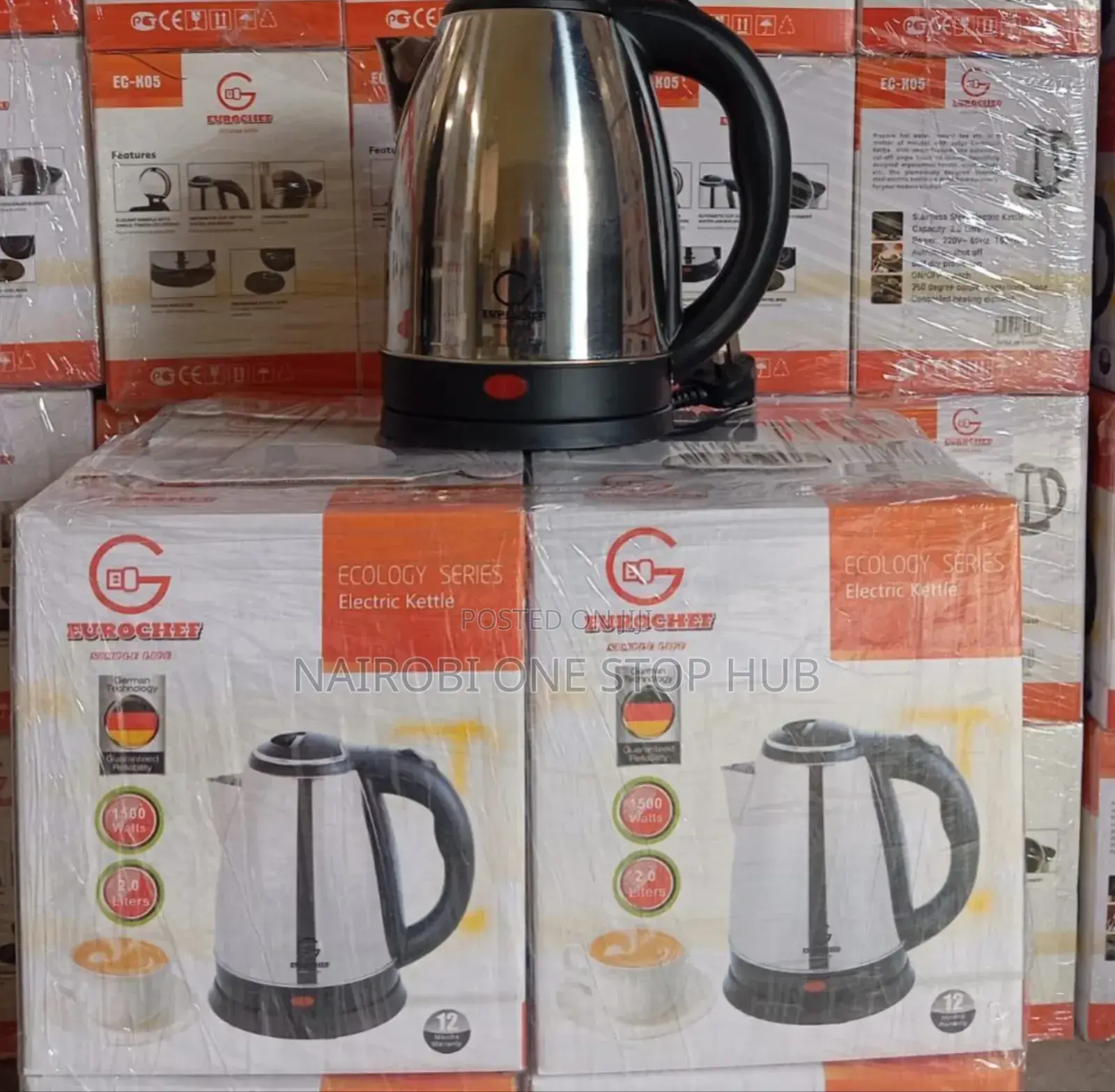 Eurochef Automatic Electric Kettle