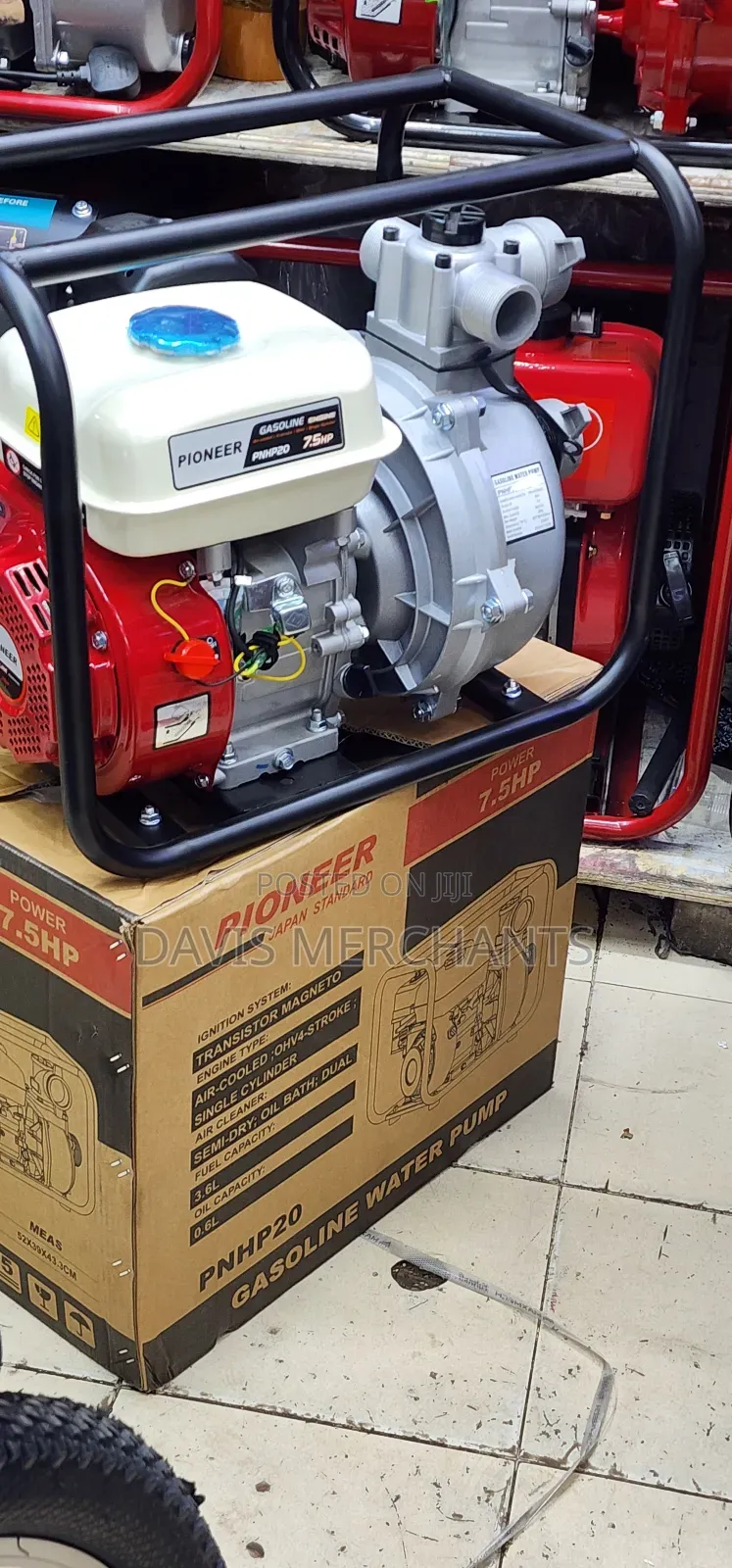 High Pressure Petrol Water Pump With 2" Inlet ,1.5"$2" Outlet