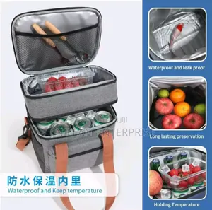 15l Large Capacity With Double Compartments