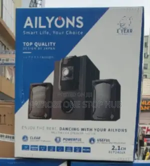 Powerful Home Theater Ailyons Speaker With Deep Bass