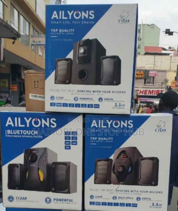 Ailyons Base Bass Wireless Bluetooth Speaker System - main view