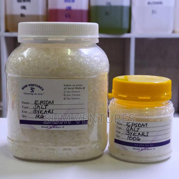 Epsom Salt (Magnesium Sulfate) – 100% Pure Natural Exfoliant