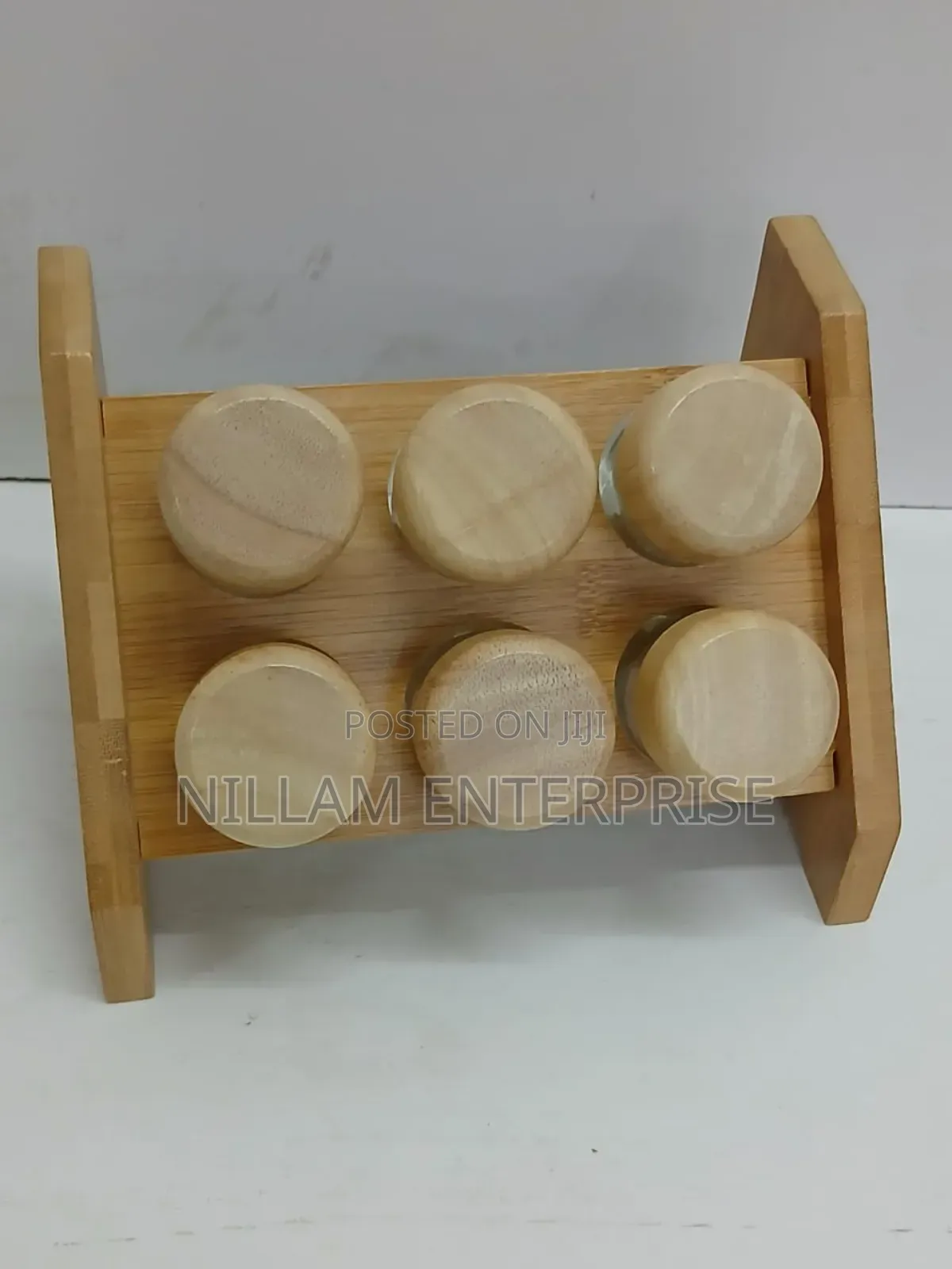 Bamboo Spice Rack