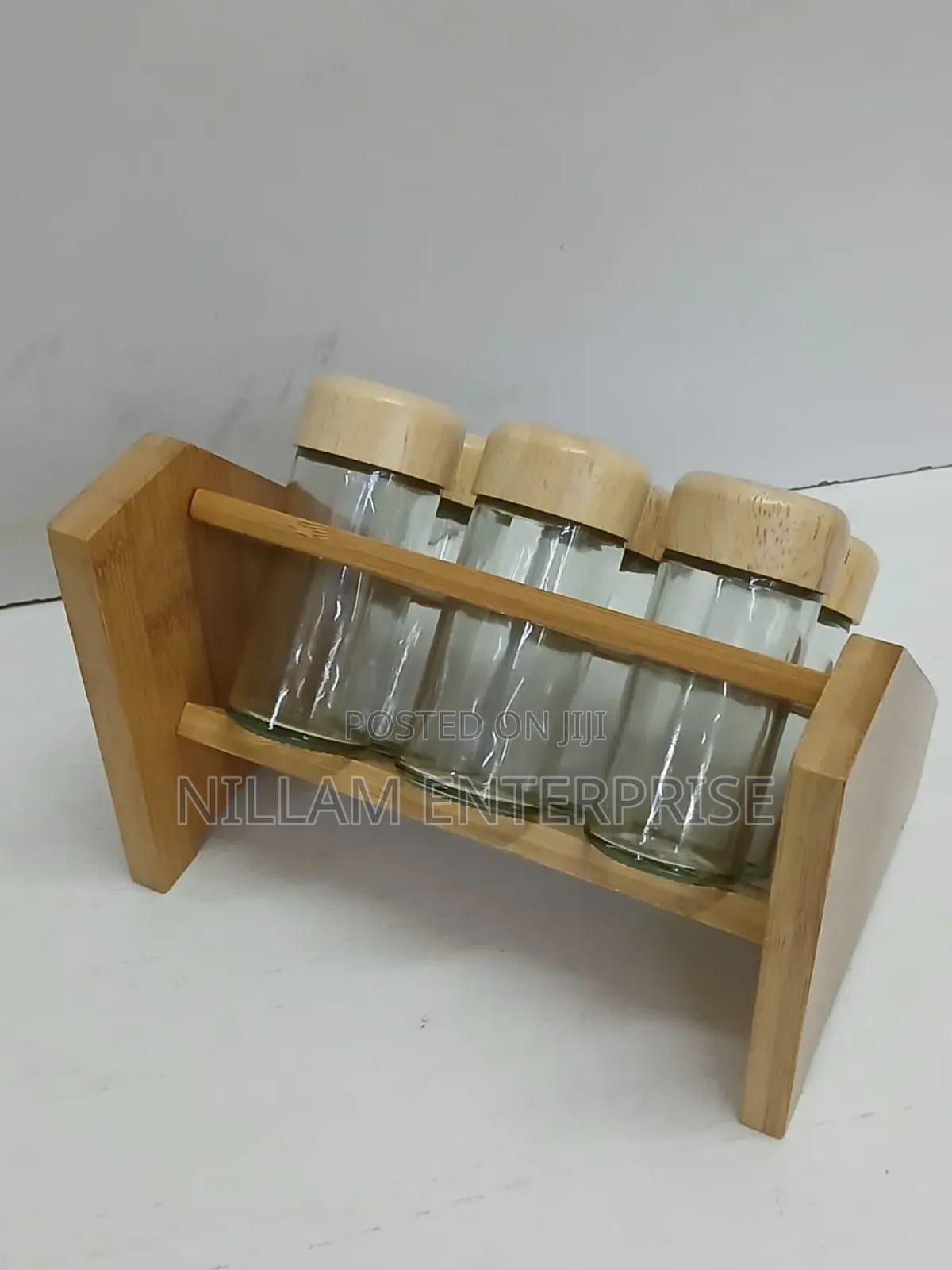 Bamboo Spice Rack