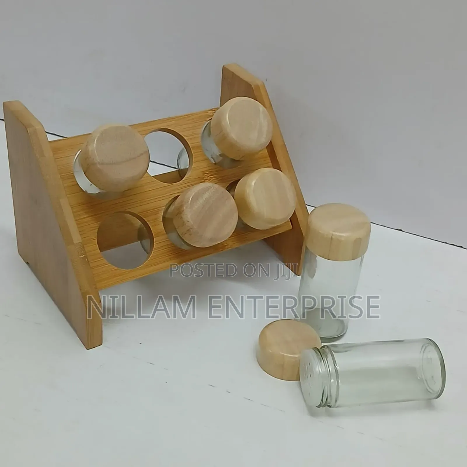 Bamboo Spice Rack