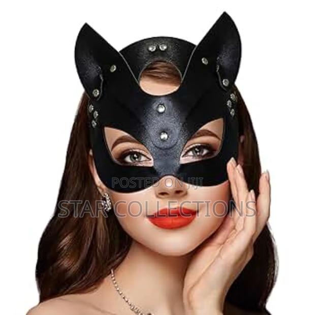 Cat Woman Leather Mask - thumbnail 5