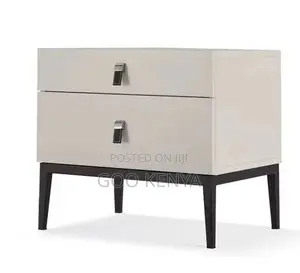 Home Cabinet; 2-Layer Wooden Night Table for Home