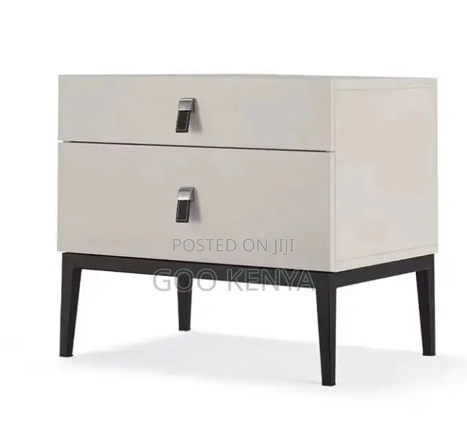 Home Cabinet; 2-Layer Wooden Night Table for Home