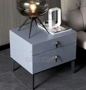 Home Cabinet; 2-Layer Wooden Night Table for Home