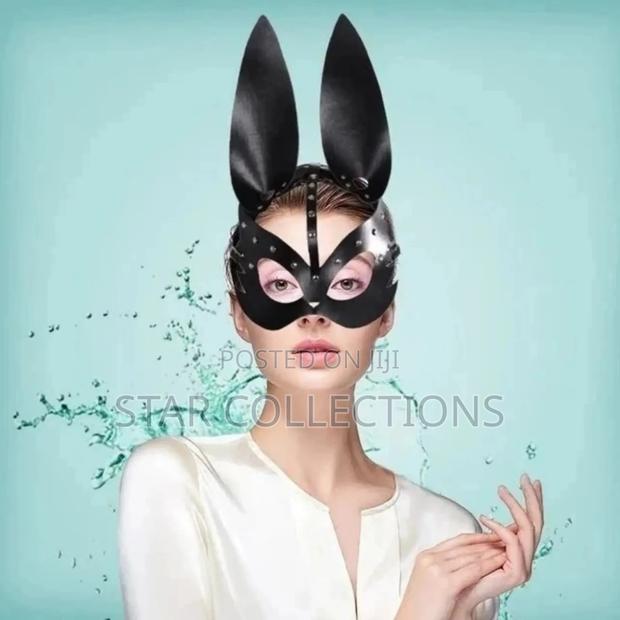 Leather Bunny Mask - thumbnail 2