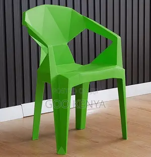 Home Dining Chair; Heavy-Duty Plastic Dining Chair With Arms
