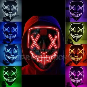 Purge Led Halloween Masks